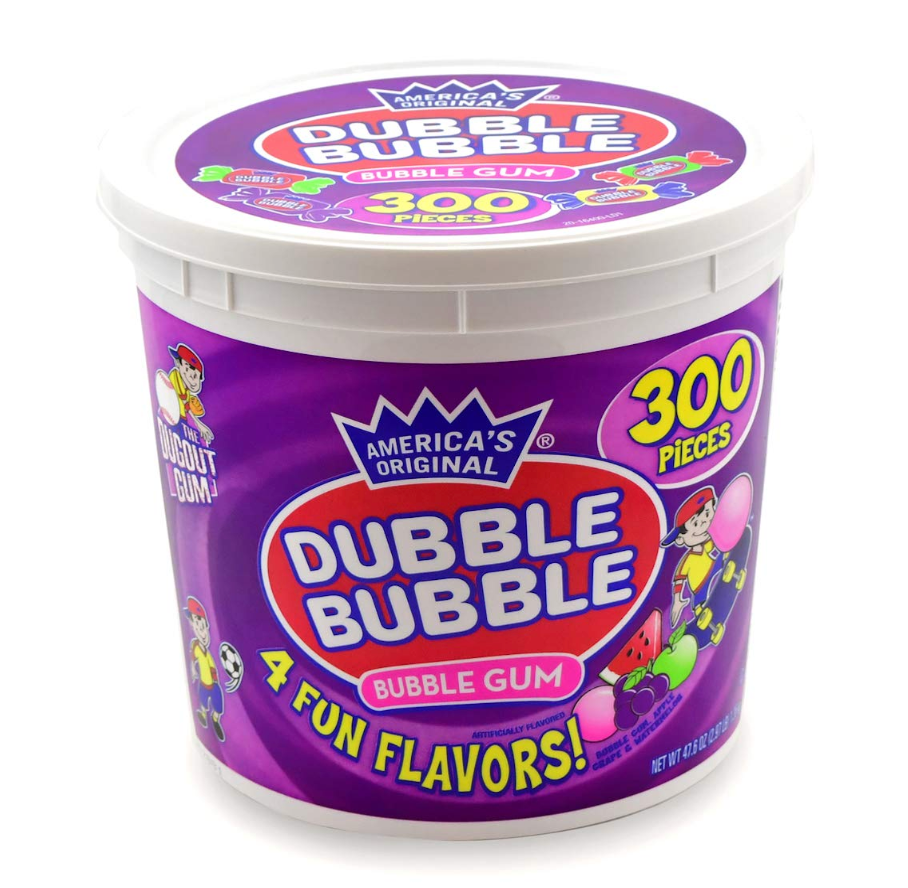 Dubble Bubble Assorted 4 Flavor Gum