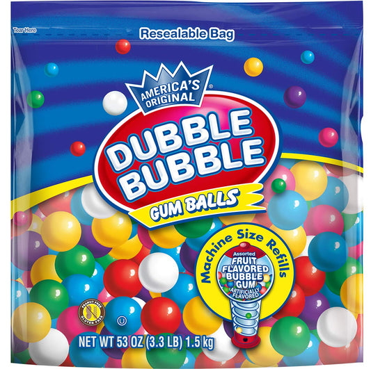 Dubble Bubble Assorted 53oz Bag