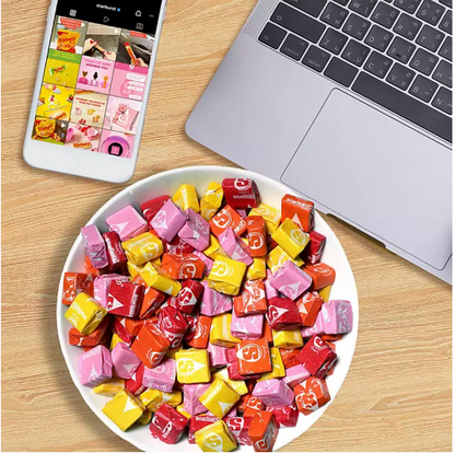 Starburst Candy Original Bulk Fruit Chews 54oz Jar Gluten Free
